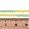 Transparent Glass Beads Strands GLAA-N074-01A-05-5