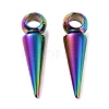 Ion Plating(IP)  201 Stainless Steel Pendants STAS-M323-28RC-1-1