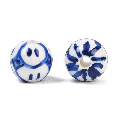 Handmade Porcelain Beads PORC-Q212-10mm-1-1