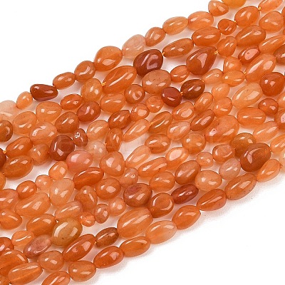 Natural Aventurine Beads Strands G-K395-B05-01-1