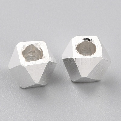 Brass Spacer Beads KK-O133-202C-S-1