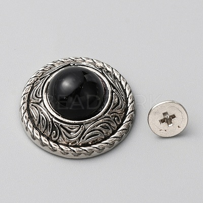 Zinc Alloy Decorative Rivets BUTT-WH0028-36B-04-1