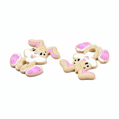 Food Grade Eco-Friendly Silicone Focal Beads SIL-N002-14B-1