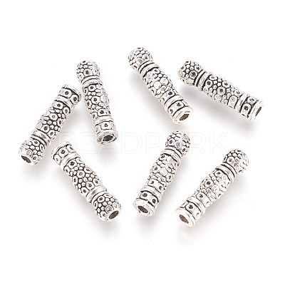 Tibetan Style Alloy Tube Beads LF0658Y-1