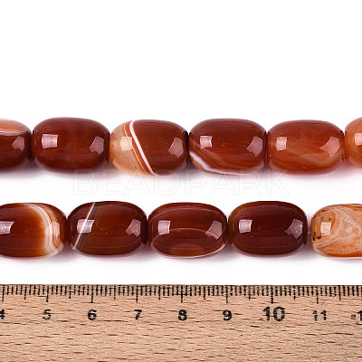 Natural Agate Beads Strands G-N356-02A-11-1
