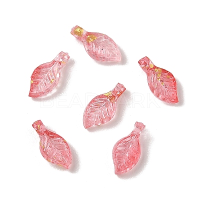 Transparent Acrylic and Gold Foil Pendants AC-CBAF9C1-04A-01-1