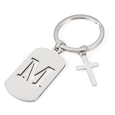 1Pc Stainless Steel Keychains KEYC-TADJ0001-08M-1
