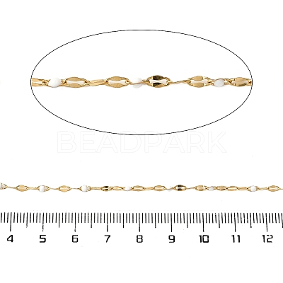304 Stainless Steel Dapped Chains CHS-H036-01G-07-1