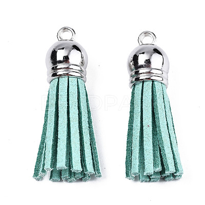 Faux Suede Tassel Pendant Decorations FIND-T002-A27-1