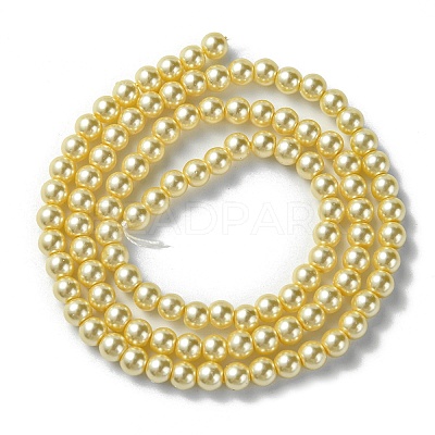 Grade A Glass Pearl Beads HY-J001-4mm-HX013-1