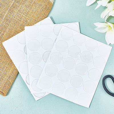 60Pcs Epoxy Resin Stickers KY-SP0001-69-1