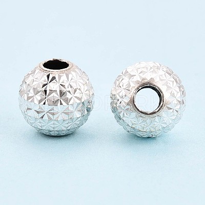 925 Sterling Silver Beads STER-N017-21C-S-1