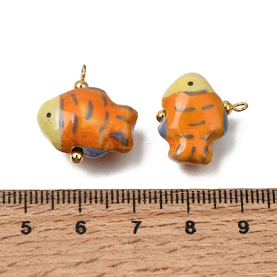 Handmade Porcelain Pendants PR-CBA0027-10G-08-1
