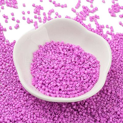 Baking Paint Glass Seed Beads SEED-S042-05B-90-1