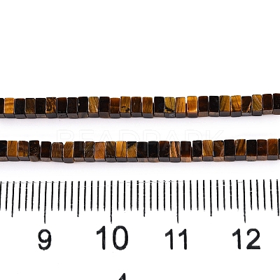 Natural Tiger Eye Beads Strands G-N342-73-1