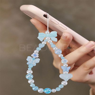 1Pc Resin Mobile Straps AJEW-LP0004-55A-1