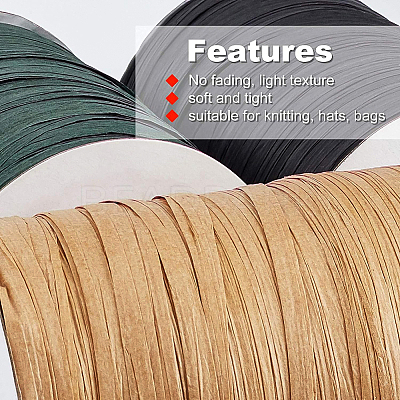 Raffia Paper Cords for DIY Jewelry Making OCOR-BC0001-02A-1