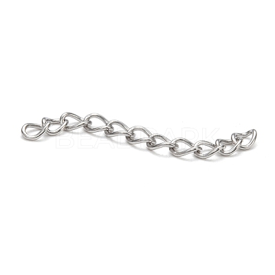 Tarnish Resistant 304 Stainless Steel Chain Extender STAS-F075-43-1