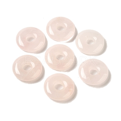 Natural Rose Quartz Pendants G-C066-02J-1