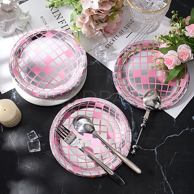 Paper Disco Party Dish AJEW-WH20011-57A-02-1