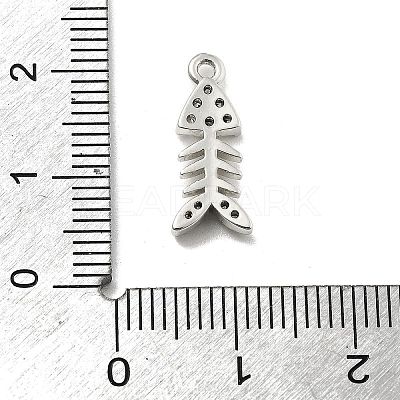 Rack Plating Brass Micro Pave Cubic Zirconia Pendants KK-D359-40P-1