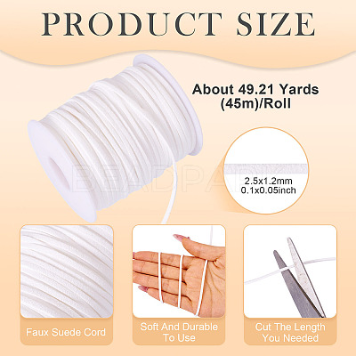 Faux Suede Cord OCOR-TAC0018-03E-1