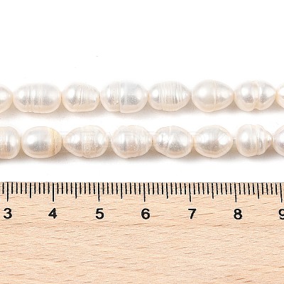 Natural Cultured Freshwater Pearl Beads Strands PEAR-I007-01D-04A-1