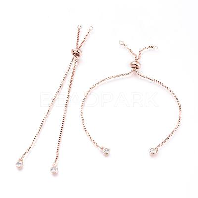 Brass Chain Bracelet Making KK-G279-03-NR-1