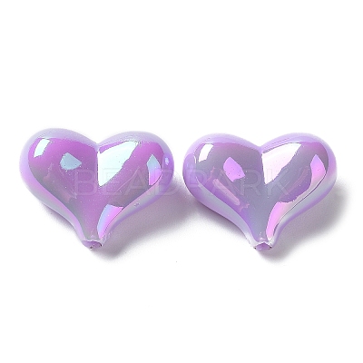Opaque Acrylic Beads X-MACR-D082-03-1