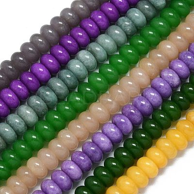 Natural Malaysia Jade Beads Strands G-B165-G01-6x10mm-01-1