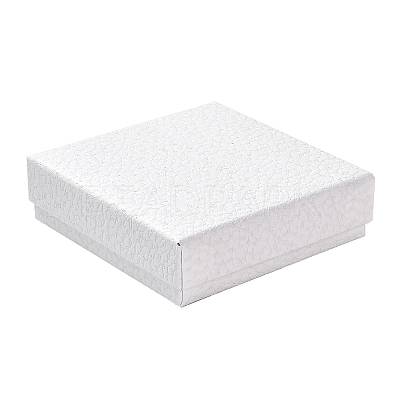Square Cardboard Necklace Box CBOX-Q038-02B-1