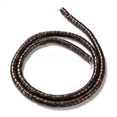 Natural Bronzite Bead Strands G-F631-A43-1