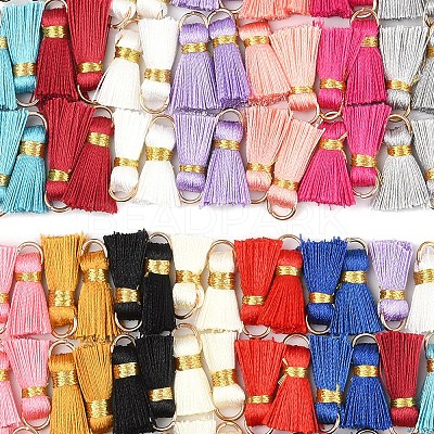 20Pcs Handmade Polycotton(Polyester Cotton) Tassel Decorations FIND-FS0003-27H-1
