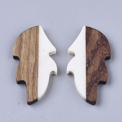 Resin & Wood Cabochons RESI-Q210-015A-C03-1