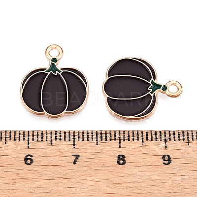 Thanksgiving Day Theme Alloy Enamel Pendants X1-ENAM-T020-35L-1