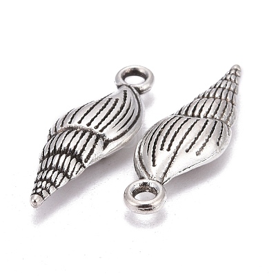 Tibetan Style Alloy Pendants TIBEP-20321-AS-RS-1