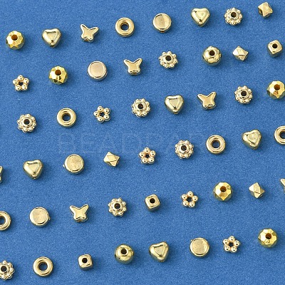 885Pcs 10 Styles CCB Plastic Beads CCB-FS0001-13-1