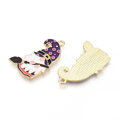 Alloy Enamel Pendants ENAM-T022-01G-1