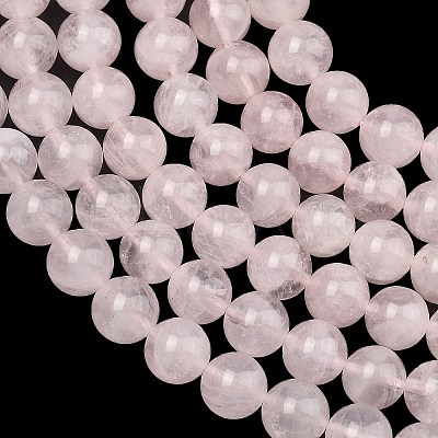 Natural Madagascar Rose Quartz Beads Strands G-Z146-A01-6mm-02-1