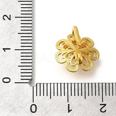 Brass Hoop Clasps KK-H506-06MG-1