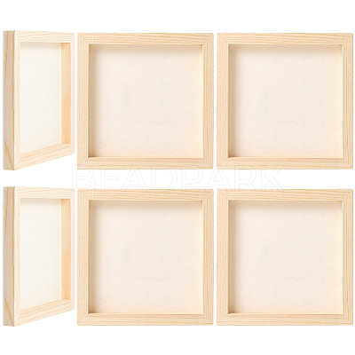 DIY Children Wood Decoration Clay Picture Frame WOOD-WH20008-07H-1