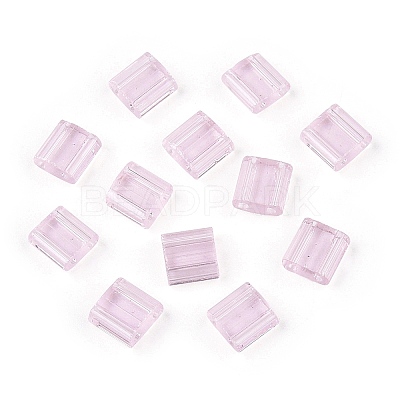 2-Hole Glass Seed Beads SEED-T003-01C-10-1