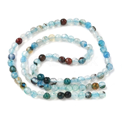 Natural Agate Beads Strands G-H302-A01-13-1