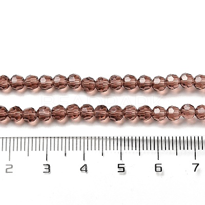 Transparent Glass Beads EGLA-A035-T4mm-D13-1