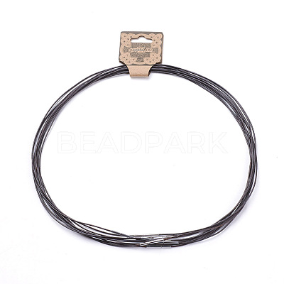 Waxed Cotton Cord Necklace Making MAK-G003-02A-1