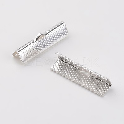 Iron Ribbon Crimp Ends X-E182Y-S-1