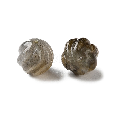 Natural Labradorite Carved Beads GG-CBABD99-02B-1