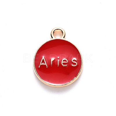 Alloy Enamel Pendants LS-ENAM-S124-01A-07A-1