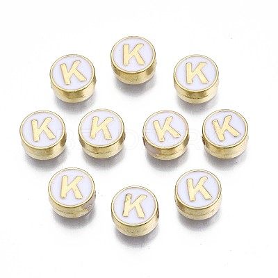 Alloy Enamel Beads X-ENAM-N052-006-01K-RS-1