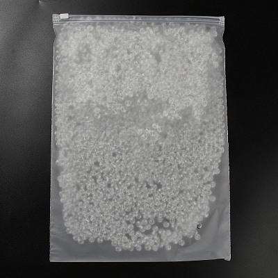 Transparent PE Jewelry Zip Top Storage Bags ABAG-H114-01E-1